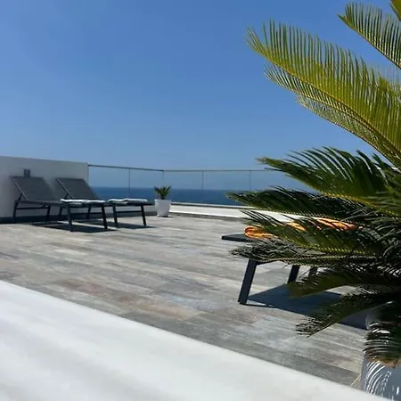 Penthouse Med Privat Saltvannsbasseng Pa Esentepe דירה קיירניה