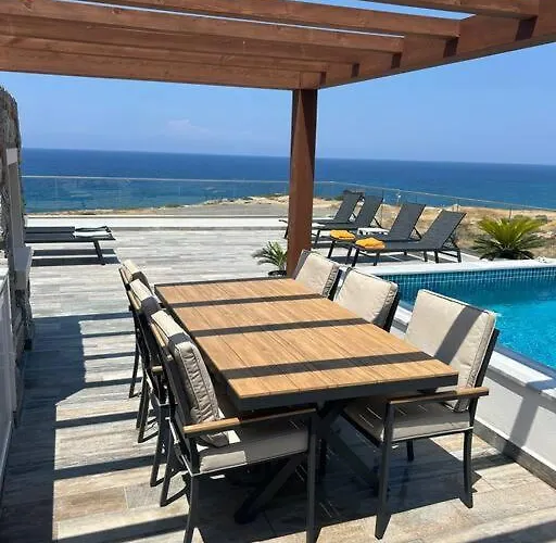 Penthouse Med Privat Saltvannsbasseng Pa Esentepe アパート